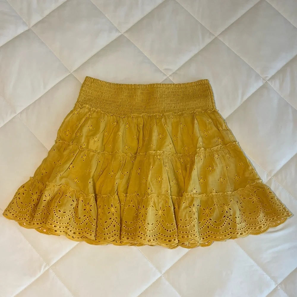 AE Ruffled Mini Skirt - Picture 3 of 4